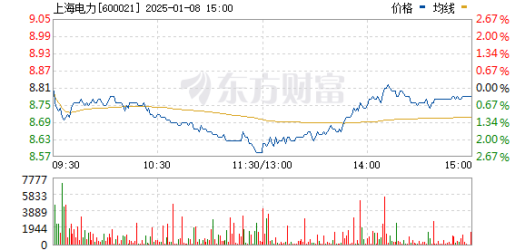 上海電力股票行情分析，上海電力股票行情深度解析