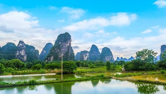 桂林風(fēng)景，山水甲天下的自然畫卷，桂林山水，自然畫卷，甲天下之美景